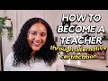 Becoming A Teacher Through Alternative Certification✰  texas teachers of tomorrow program explained