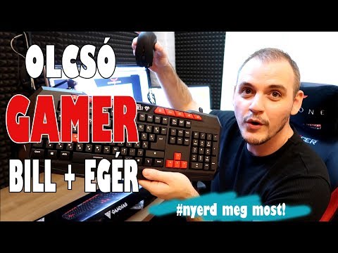 REMEK ALSÓ, KÖZÉP KATEGÓRIÁS GAMER BILLENTYŰZET | GAMDIAS ARES 2