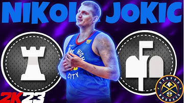 THE BEST NIKOLA JOKIC BUILD ON NBA 2K23 | DIMING 3 LEVEL SCORING DEMIGOD BUILD