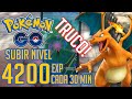 POKÉMON GO COMO SUBIR DE NIVEL 4200EXP EN 30 MINUTOS