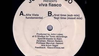 Johnny Fiasco  -  First Time (Mood Mix)