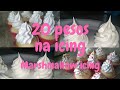 20 pesos na icing/ Marshmallow icing/ tipid tips