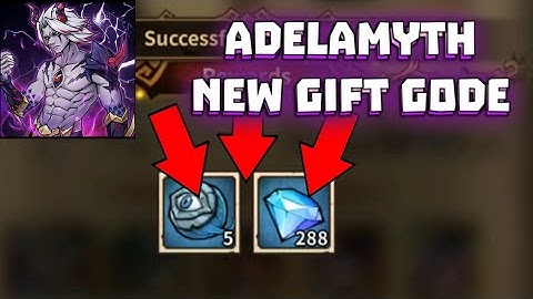 Adelamyth New GIFT GODE 19 August| 2022 gift code