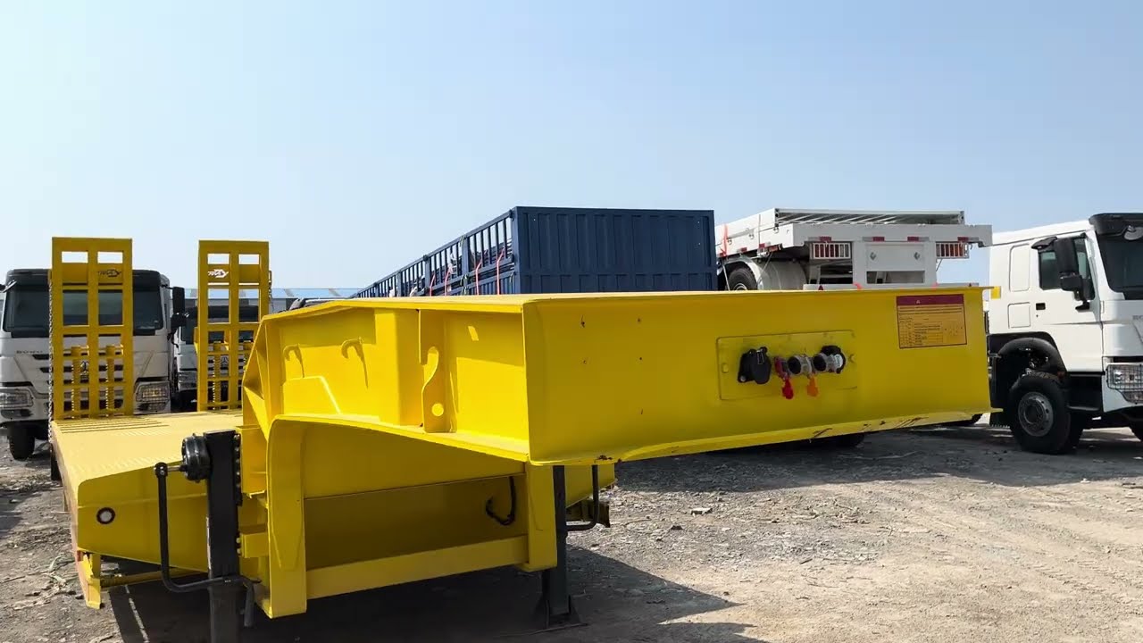 5 Axle Lowbed Trailer for Sale