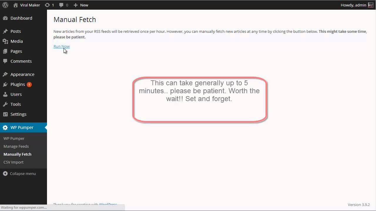 WPPumper: Create a Viral Website in 5 Minutes 