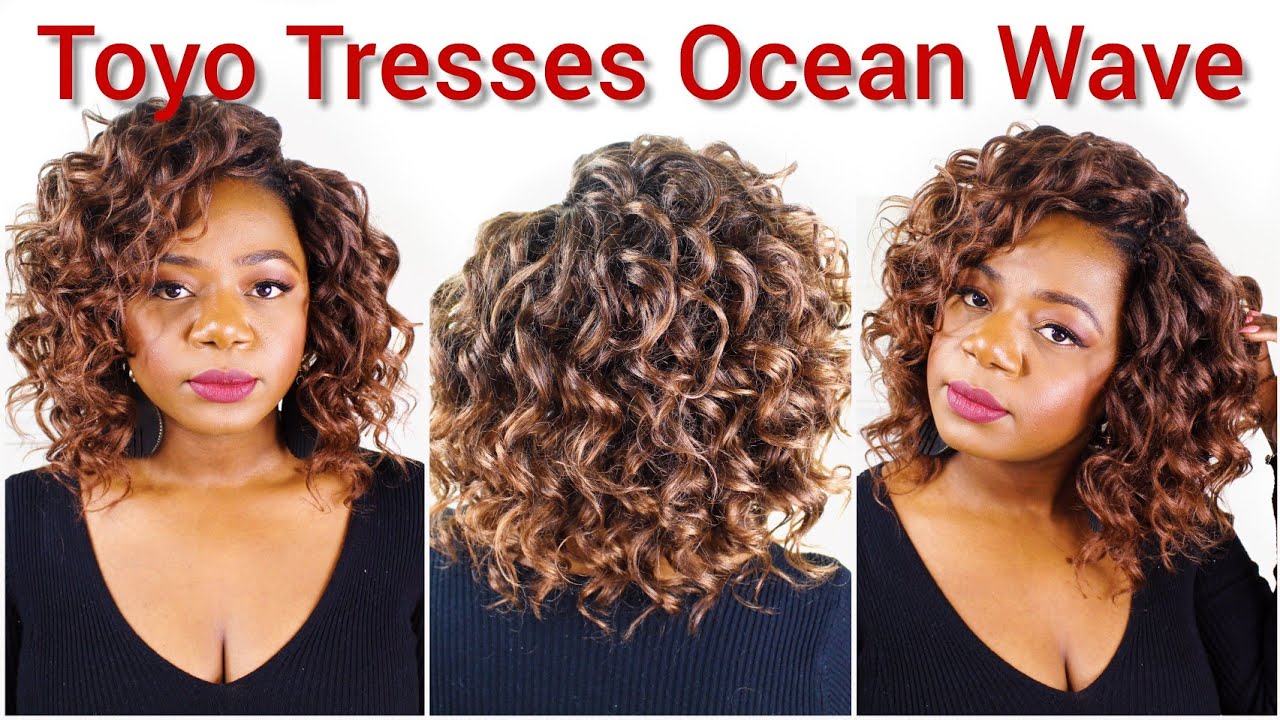Ocean Waves Hairstyle / Bobbi Boss Crochet Braid Hair