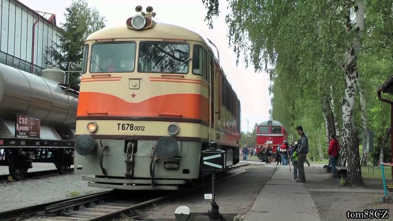 První parní víkend a Setkání lokomotiv ČKD Lužná u Rakovníka 12. a 13.5.2012