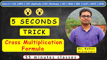 Cross Multiplication Method |Pair of Linear Equation in Two Variables। Class 10 Maths | Trick | CBSE
