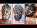 Classic hair bun | Clear updo hair bun | Low bun | Classic clear updo | Bridal hairstyles