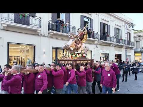 Reggio Calabria, le immagini della Processione di San Giorgio