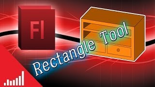 Adobe flash การสร้างวัตถุด้วย Rectangle Tool