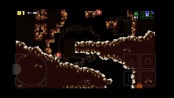 playing AM2R and trying to fight the first alpha Metroid gone wrong