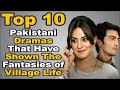 Top 10 Pakistani Dramas That Have Shown The Fantasies of Village Life || The House of Entertainment