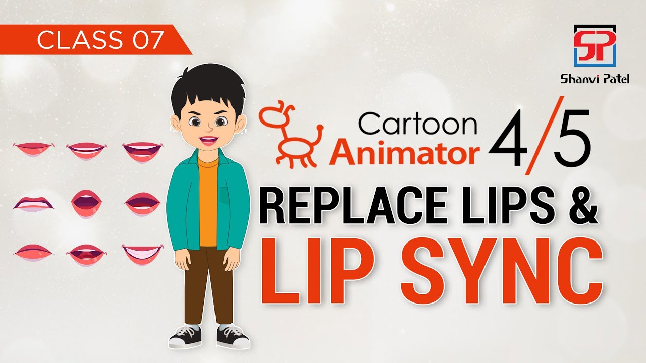 Cartoon Animator 4/5: Replace LIPS | LIP SYNC | 2D Animation| 2D ...