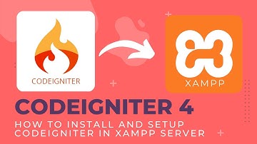 How to Install or Setup CodeIgniter 4 on Xampp Server - CodeIgniter 4 Tutorial Ep01