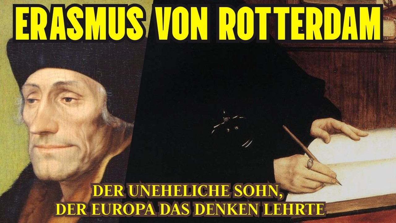 Er schrieb das meistgelesene Buch Europas — in einer einzigen Woche | Erasmus von Rotterdam
