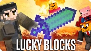 ¡SUPER DELTA SWORD! LUCKY BLOCKS | Minecraft Con Sara, Luh Y Exo