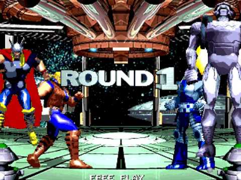 Avengers in Galactic Storm (Arcade) Story/VS Mode as Thunderstrike