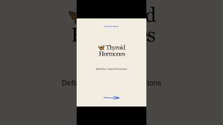 💊 Pharmacology Series #2 Thyroid hormones @thepharma_buddy