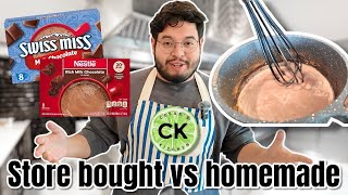 Trying To Make Homemade Hot Chocolate | Cesar's Kitchen