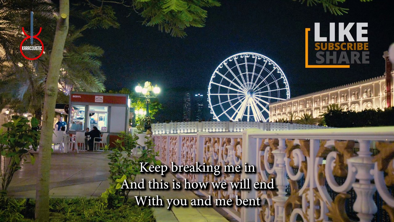 Bent by Matchbox 20 Acoustic Guitar Backing Track Acoustic Karaoke