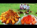 Spicy & Juicy Mango Bar Country Chicken Recipe | Famous Aam Satta Chicken Recipe Cooking in Village