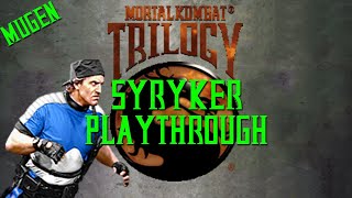 Ultimate Mortal Kombat Trilogy Rev. F Stryker Playthrough Hard 8
