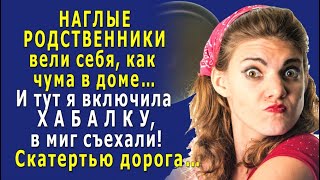 - Всё, ХАЛЯВА КОНЧИЛАСЬ! – наглые РОДСТВЕННИЧКИ вконец оборзели, пришлось включить хабалку…