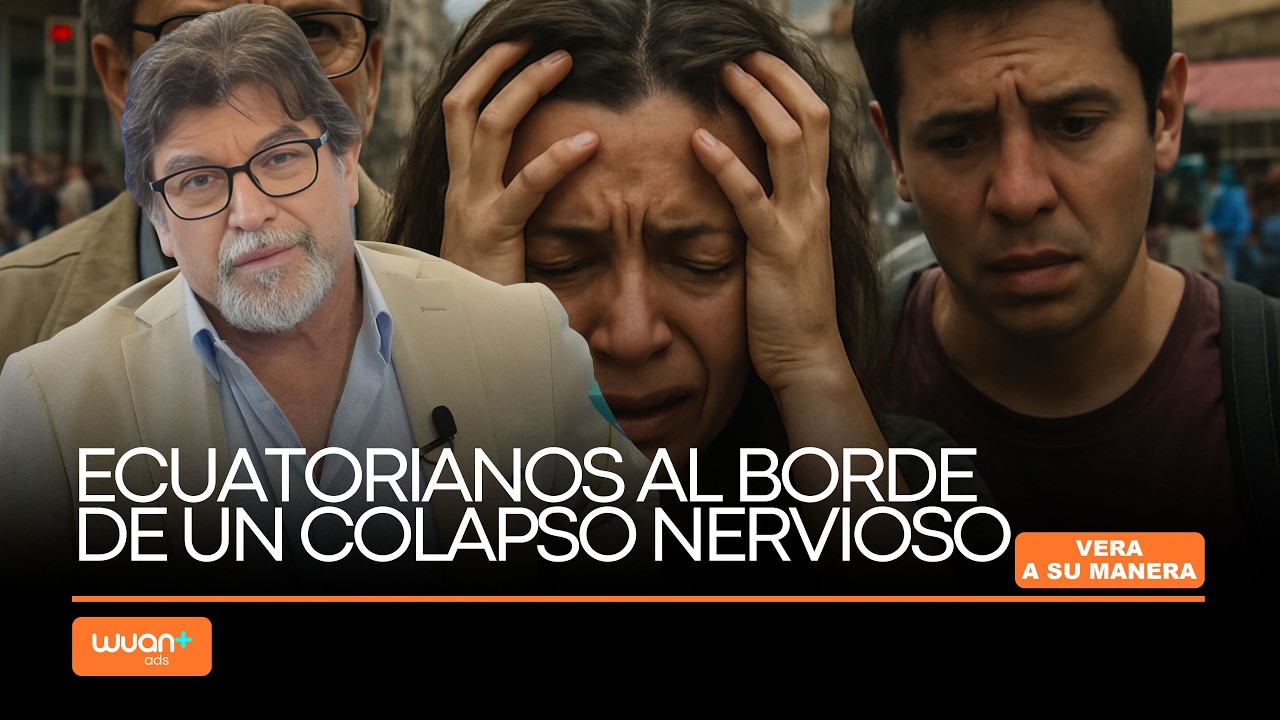 Ecuador en el peor momento: ciudadanos al borde de un colapso nervioso