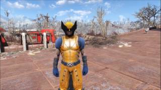 Wolverine in Fallout 4 Mod