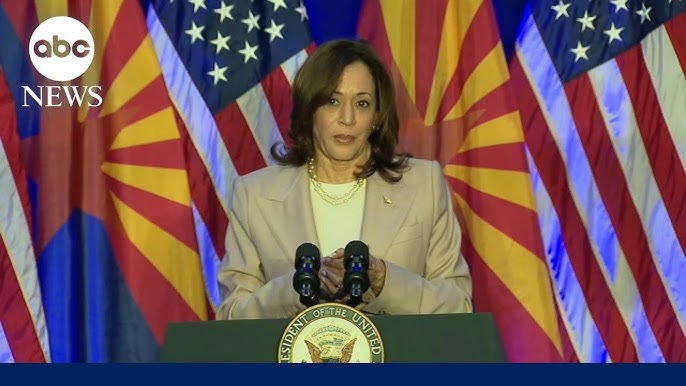 Harris Visits Arizona After Near Total Abortion Ban Ruling