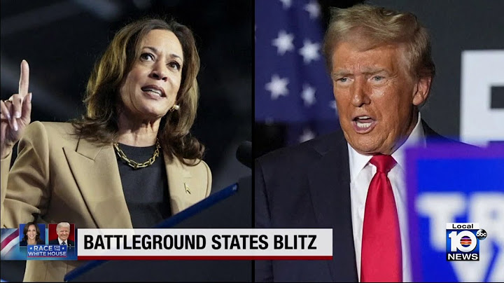 Harris, Trump hold rallies as November election approaches