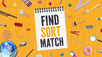 Find Sort Match: Relax Puzzle 🧩🍩✂️🐚 - Easy 2h Platinum [100% TROFEOS 🏆] [ALL SOLUTIONS] (PS4/PS5).