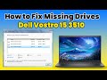 How to Fix No Drives Found During Windows Installation on Dell Vostro 15 3510 (11th/12th Gen Intel)