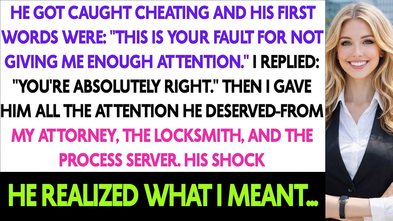 He Got Caught Cheating And His First Words Were: "This Is Your Fault ...