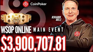 Benjamin ‘Bencb’ Rolle Wins $3.9M - 2025 Wsop Main Event Champion - Tournament Highlights
