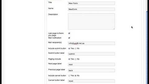 To Create New Form Breezing Forms Joomla 1.5