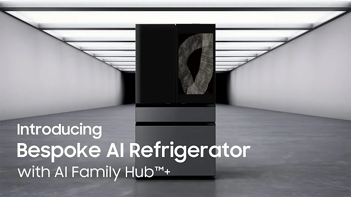 Introducing Bespoke AI Refrigerator 4-Door French Door | AI Family Hub™+ I Samsung​