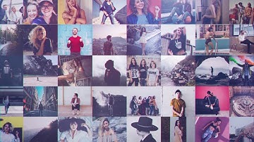 Photo Grid Revealer : After effects template