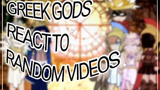 GREEK GODS REACT TO RANDOM VIDEOS || GACHA LIFE 2 || READ DESCRIPTION ||