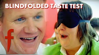 Blindfolded Taste Test: Gordon Challenges Kathy Burke | The F Word screenshot 4