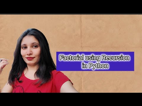 Factorial using Recursion in Python | Mastering DSA with Python