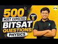 🚀 500 Most Expected BITSAT Questions Physics 🔥 Part 5 | Score High in BITSAT 2026 | Must Practice