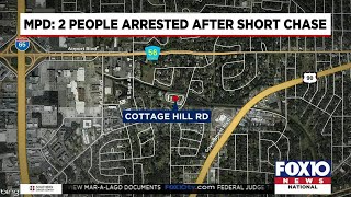 MPD: 2 arrested after short chase