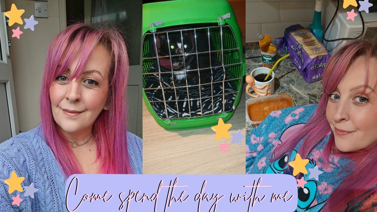 DAILY MUM VLOG WITH  SICK CAT, BLOOD TESTS, AND CLOTHES SHOPPING