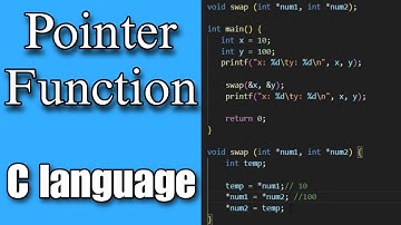 "Pointer and Function in C Language | Pass by Reference Tutorial"