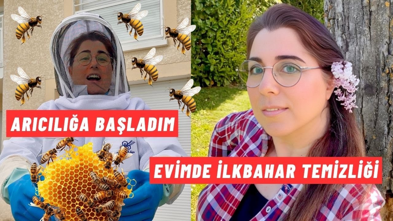 İSVİÇRE'DEKİ EVİMDE ARICILIĞA BAŞLADIM VE İLKBAHAR TEMİZLİĞİ!