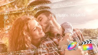 Love Story Slideshow | Apple Motion Templates | Final Cut X Templates