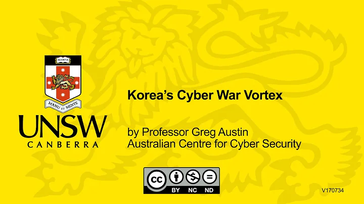 Korea’s Cyber War Vortex: Seminar by Professor Greg Austin