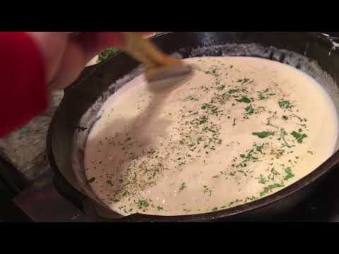 Video: Pasta With Parmesan And Cream Sauce